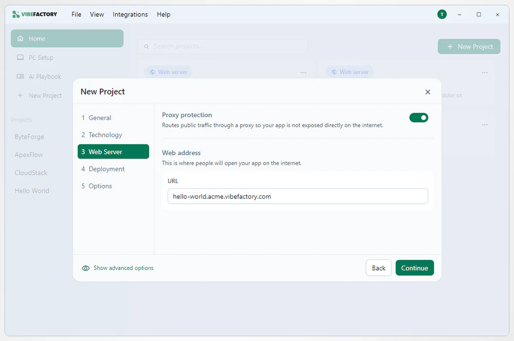 Safe Deploy with proxy protection built in